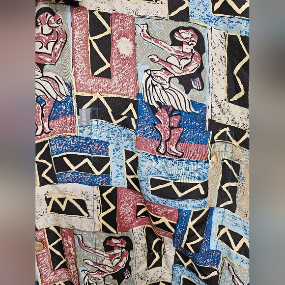 Kahala 100% silk Hawaiian Shirt Size Large - Picture 2 of 6